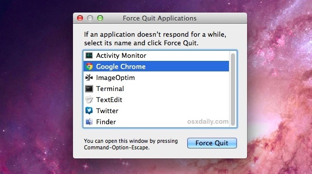 Command To Kill App On Mac